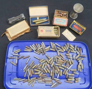 lot 37 image: ASSORTRED VINTAGE AMMO