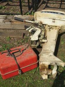 lot 50 image: ELGIN 12 MOTOR AND GAS TANK
