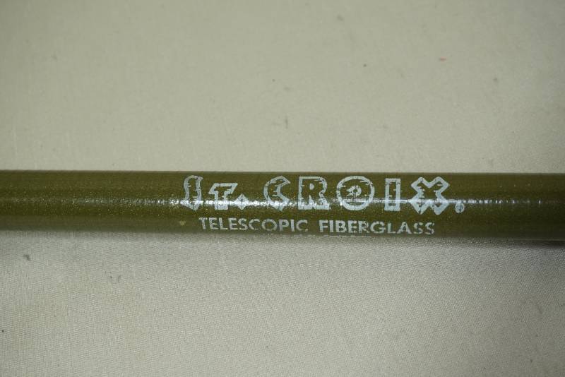 Vintage St Croix Telescopic Fiberglass Fishing Rod - W0-4-16