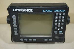lot 11 image: Lowrance LMS-350A Fishfinder Head Unit