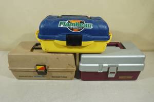 lot 44 image: 3 Tackle Boxes