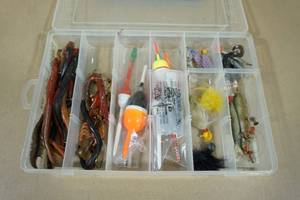 lot 50 image: Shimano Tackle Box Insert with Tackle