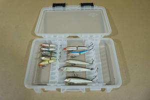 lot 51 image: Tackle Box Insert with Rapala Lures
