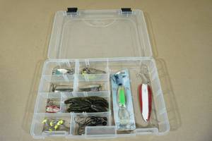 lot 52 image: Tackle Box Insert with Assorted Tackle