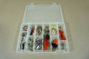 lot 53 image: Flambeau Tackle Box Insert with Tackle
