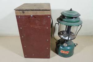 lot 67 image: Coleman Lantern with Carrying Box