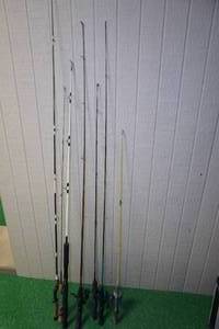 lot 89 image: Assorted Fishing Rods and Reels - Some Vintage