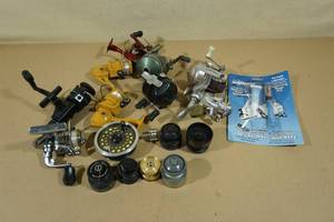 lot 110 image: Assorted Reels and Parts
