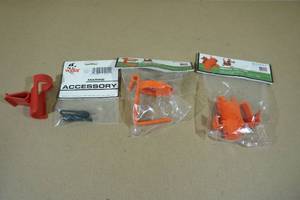 lot 136 image: Assorted Ice Fishing Accessories - Rod and Beverage Holders