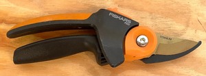 lot 134 image: 2 Fiskars PowerGear 2 Titanium Clippers