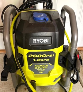 lot 117 image: Ryobi Power Washer