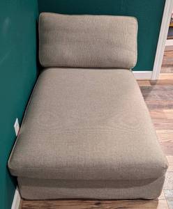 lot 22 image: IKEA Beige Chaise Lounge