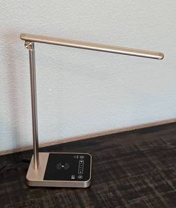 lot 74A image: LED Touch Desk Lamp