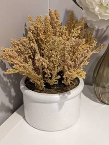 lot 165 image: Assorted Potted Faux Flowers