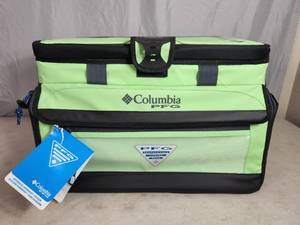 lot 14 image: New Columbia PFG Performance Fishing Gear Zipperless Hardbody Cooler