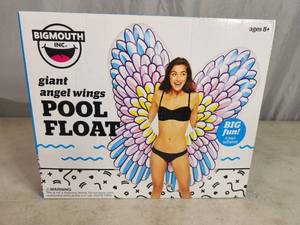 lot 26 image: New Giant Angel Wings Pool Float