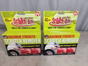 lot 28 image: 2 New Maximum Strength Scratch Remover Kits