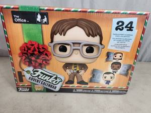 lot 68 image: New The Office Funko Pop 24 Piece Advent Calendar