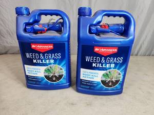 lot 81 image: 2 New Jugs of BioAdvanced Weed and Grass Killer