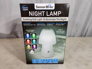 lot 104 image: New Sensor Brite Night Lamp