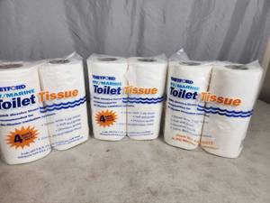 lot 113 image: 3 New Packs of RV  Marine Toilet Paper