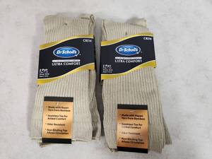 lot 117 image: 4 New Pair of Dr Scholls Ultra Comfort Socks