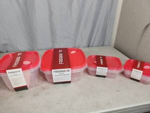 lot 129 image: 4 New Food Storage Sets