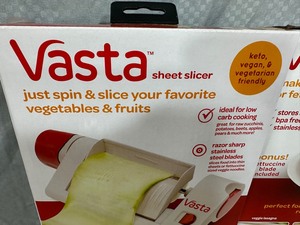 lot 184 image: 2 New Vasta Sheet  Fettuccine Slicers