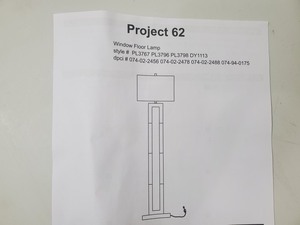 lot 185 image: New Project 62 Weston Floor Lamp