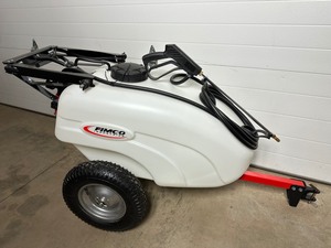 lot 2 image: Brand New Fimco 30 gal BoomHandgun Tow Behind Tank Sprayer