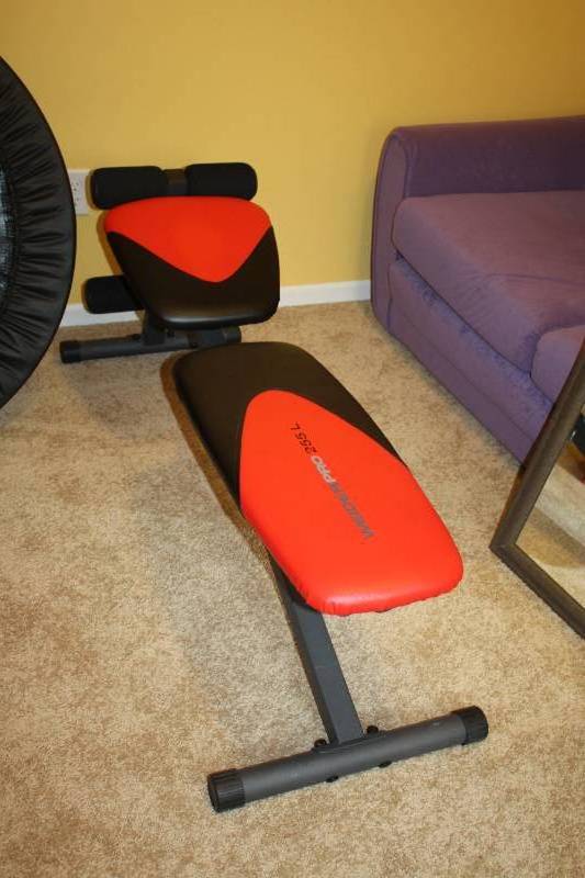 Weider sit up discount bench