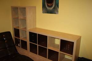 lot 935 image: Lot of (2) Cubbie BookDisplay Shelving Units