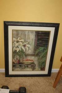 lot 946 image: PlantFruit theme Framed Wall Art