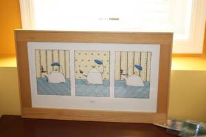 lot 948 image: Kettle theme Framed Wall Print