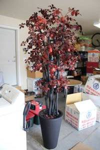 lot 997 image: 7 Faux Potted Tree
