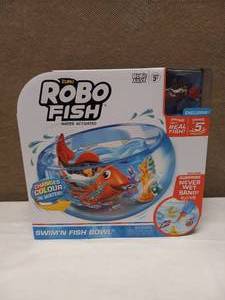 lot 8 image: NEW ROBO ALIVE WATER ACTIVATED ROBOTIC FISH ELECTRONIC PET
