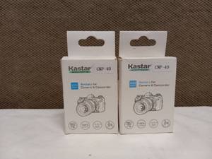 lot 4 image: 2 NEW KASTAR CAMERA BATTERY