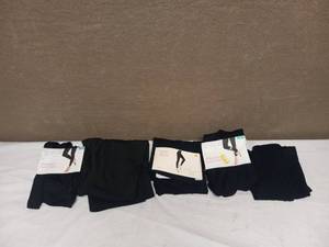 lot 50 image: 5 NEW - A NEW DAY SEAMLESS LEGGINGS SIZE SMALL