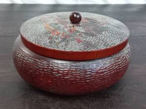 lot 18 image: Asian Inspired Lidded Bowl