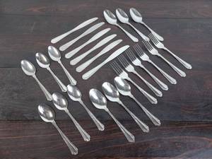 lot 38 image: Collection Of Royal Norfolk Stainless Silverware