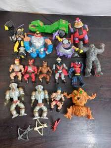 lot 68 image: Collection Of He-Man Action Figures And More