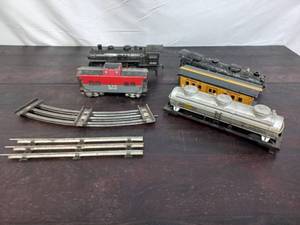lot 97 image: Collection Of Old Train Toys
