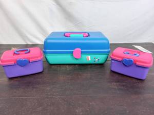 lot 98 image: Three Cosmetic Organizers