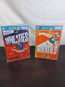 lot 102 image: Two Wheaties Boxes In Collectors Cases
