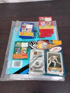 lot 105 image: Trading Cards And Storage Pages