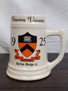 lot 132 image: Princeton University Music Box Stein
