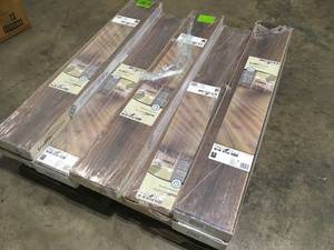 lot 4 image: Lot of TrafficMaster Napa River Oak 7 mm T x 7.5 in. W Laminate Wood Flooring (26.8 sqftcase)    Customer Returns See Pictures