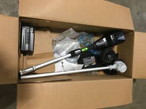 lot 7 image: Greenworks PRO 8 in. 60V Battery Cordless Edger Kits with 2.0 Ah Battery and Charger  Customer Returns See Pictures
