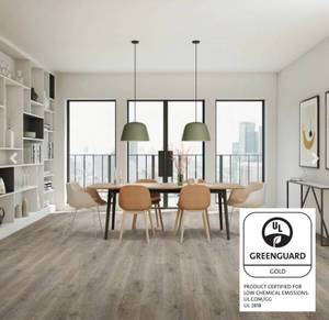 lot 1 image: EVOKE Pallet of 50 Boxes- Becky Vinyl Composite Plank Flooring (1,179 sq ft)