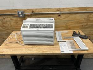 lot 49 image: LG 5,000 BTU 115-Volt Window Air Conditioner LW5016 in White